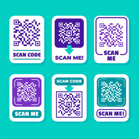 QR Code Stickers